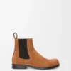 Bottines Chelsea Campo en cuir de veau suédé Tabacco