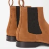 Bottines Chelsea Campo en cuir de veau suédé Tabacco