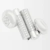 Boucles d&rsquo;oreilles Pebble en argent sterling et cristaux Argent/Blanc