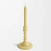 Bougeoir en cire parfumé au chèvrefeuille Jaune