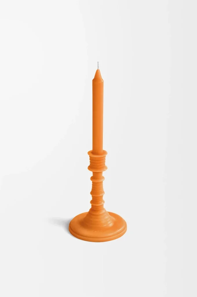 Bougeoir en cire parfumé à la fleur d&rsquo;oranger Mandarine vive