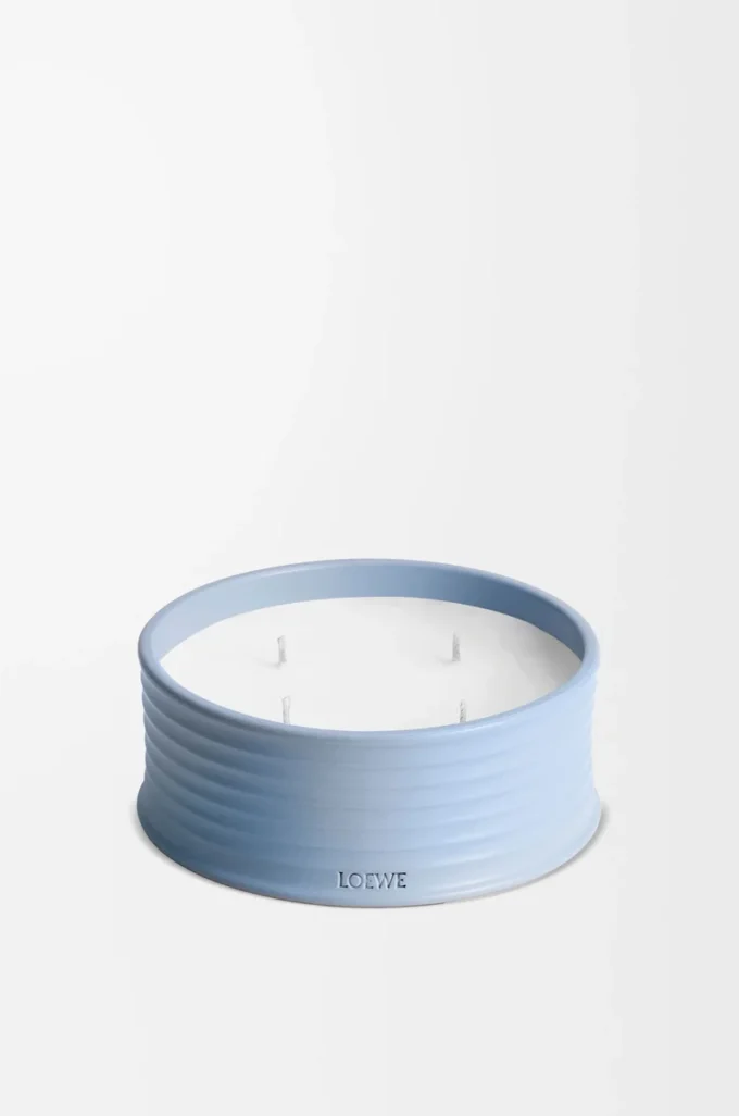 Bougie d&rsquo;extérieur à la verveine Baby Blue