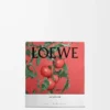 Bougie moyenne Feuilles de tomate Rouge
