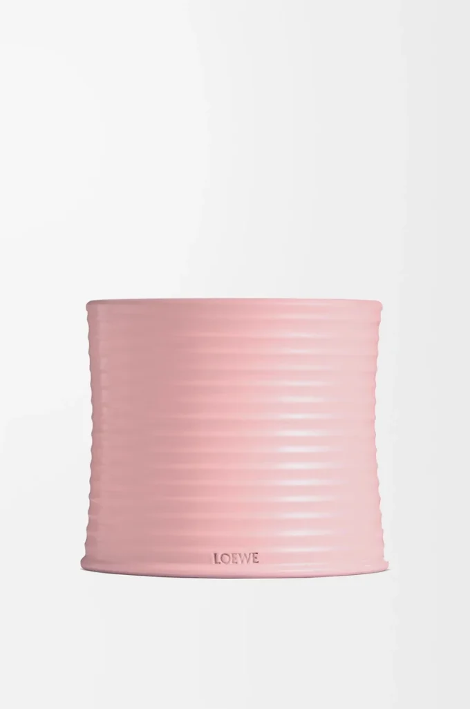 Bougie moyenne Ivy rose pâle