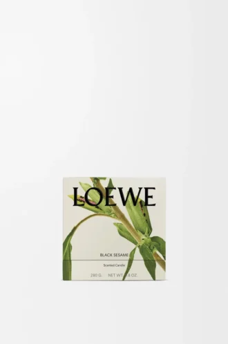 Bougie parfumée Midi Black Sesame Argent
