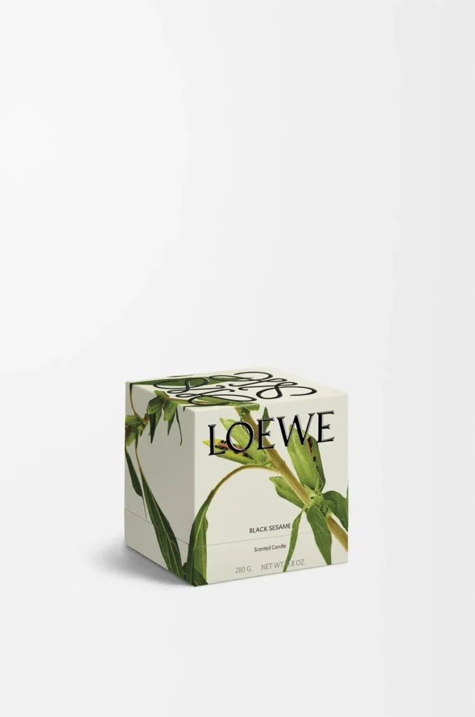 Bougie parfumée Midi Black Sesame Argent