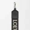Bracelet Anagram en jacquard et cuir de veau noir