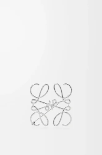 Broche Anagram en métal Palladium