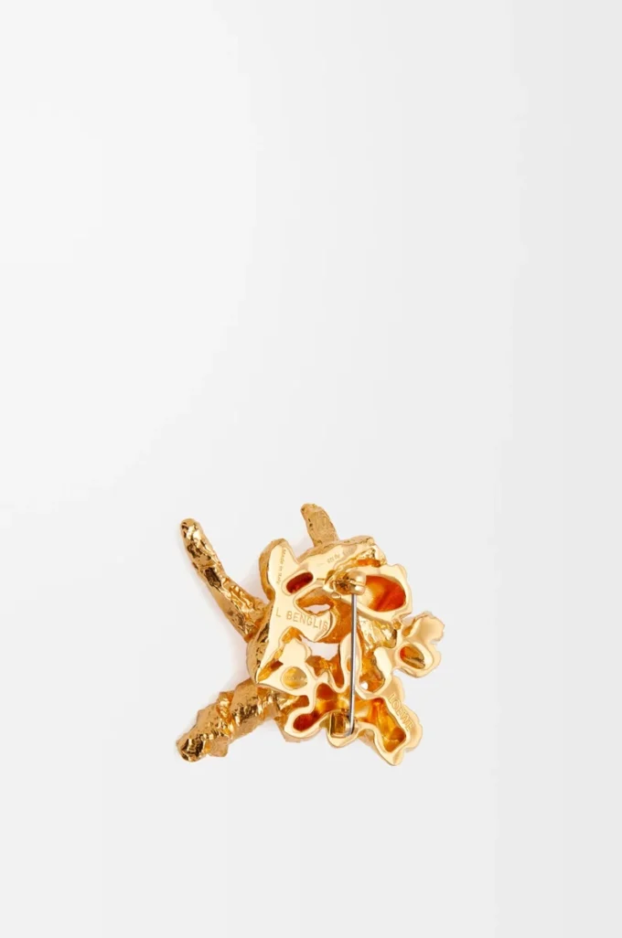 Broche Tarantella en argent sterling Or