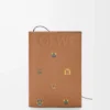 Carnet Chats en cuir de veau Moka