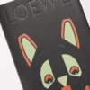 Carnet Futurist Cat en cuir de veau Noir/Multicolore