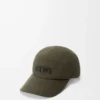 Casquette de camping en coton Kaki foncé