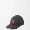 Casquette en laine Patch Gris