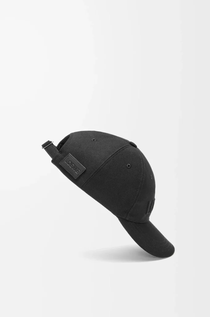 Casquette en toile noire