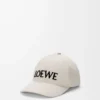 Casquette Futurist Cat en coton blanc cassé/noir