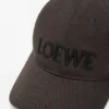 Casquette Futurist Cat en coton marron/noir