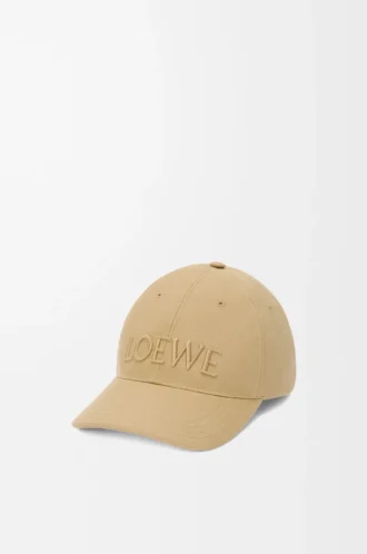 Casquette LOEWE en toile sable