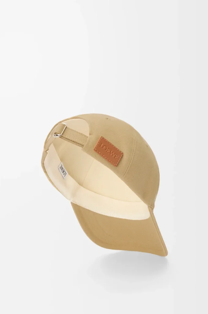 Casquette LOEWE en toile sable