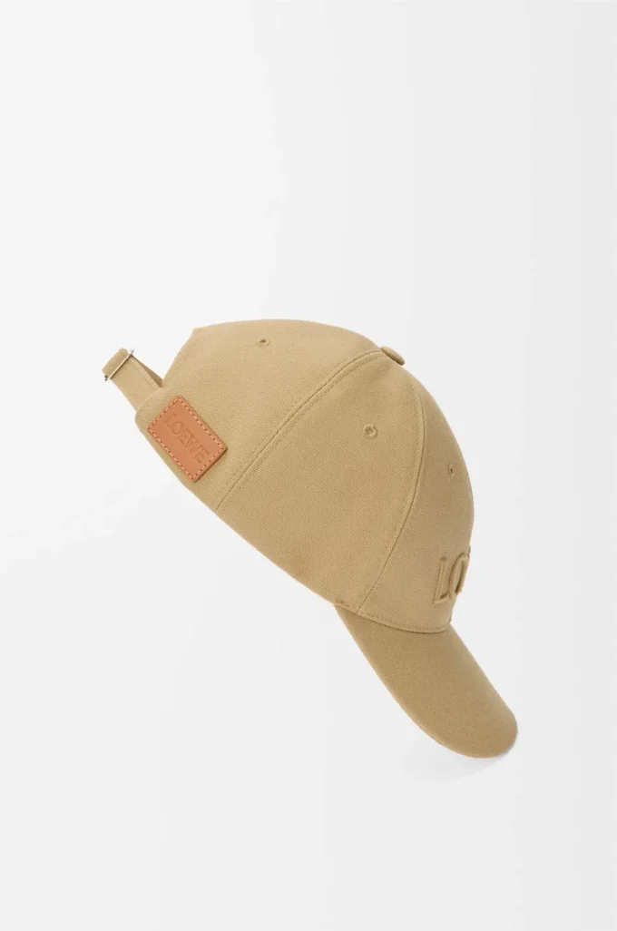 Casquette LOEWE en toile sable