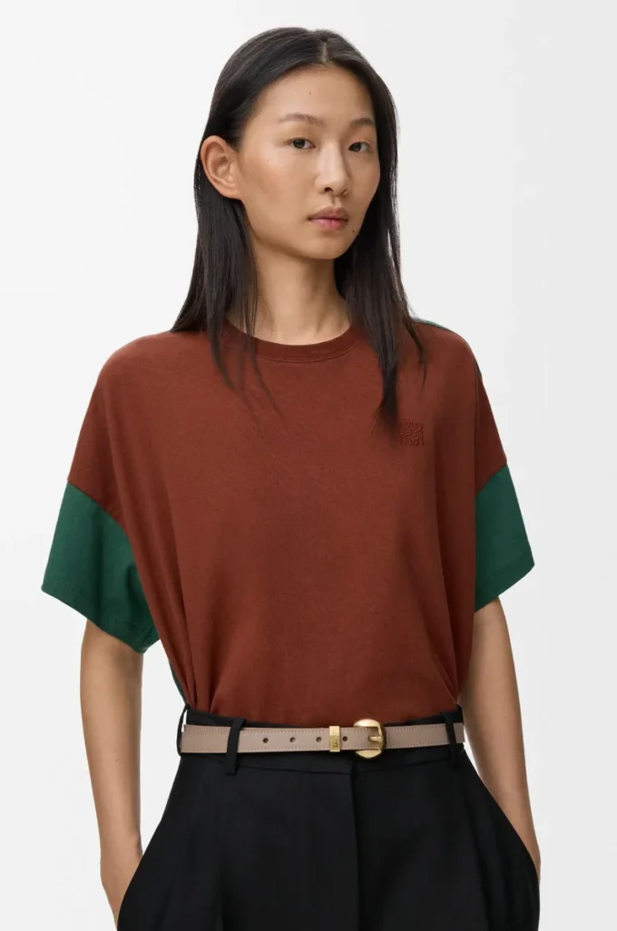 Ceinture Pebble en cuir de veau lisse Sand/Gold
