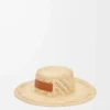 Chapeau de pêcheur en raphia naturel