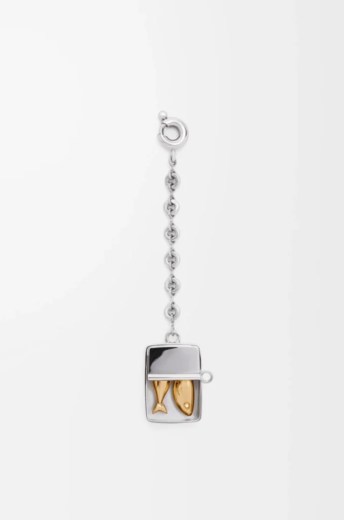 Charm boîte à sardines argent/or