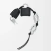 Charm cadenas Amazona noir/argent
