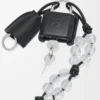 Charm cadenas Amazona noir/argent
