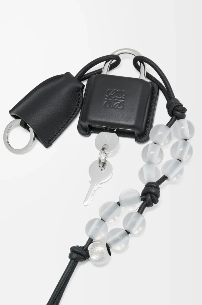Charm cadenas Amazona noir/argent