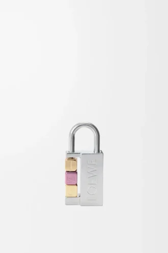 Charm cadenas en laiton palladié