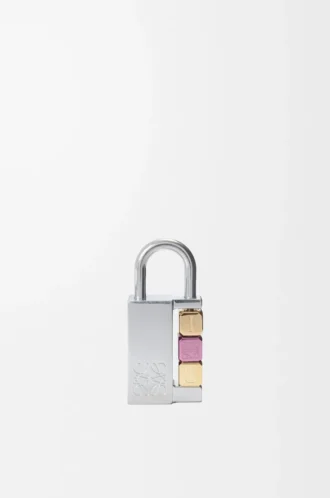 Charm cadenas en laiton palladié