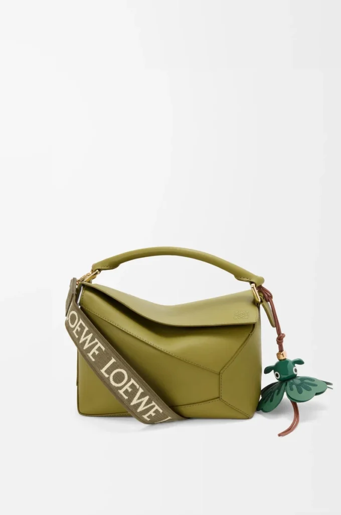 Charm Lucky Puzz beige/vert foncé