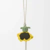 Charm Pansy Puzz Blanc/Jaune