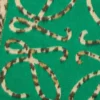 Écharpe Anagram en soie et cachemire vert/multicolore