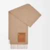 Écharpe en laine et cachemire Beige