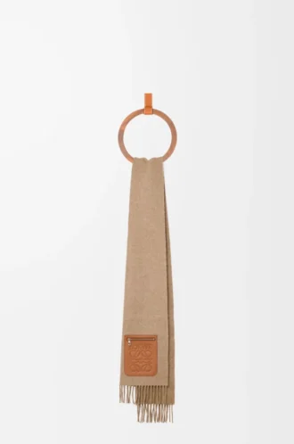 Écharpe en laine et cachemire Beige