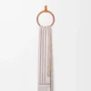 Écharpe en laine et cachemire beige clair