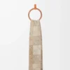 Écharpe en laine et cachemire Blanc/Beige Écharpe en laine et cachemire Blanc/Beige