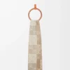 Écharpe en laine et cachemire Blanc/Beige Écharpe en laine et cachemire Blanc/Beige