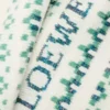 Écharpe en laine mélangée Blanc/Menthe Écharpe en laine mélangée Blanc/Menthe