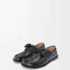 Chaussures bateau Campo en cuir de veau souple Noir