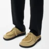 Chaussures à lacets Faro en cuir de veau suédé Sahara
