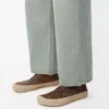 Chaussures à lacets Rio en daim et raphia Taupe