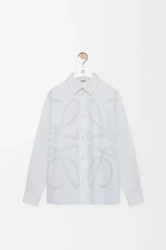 Chemise Anagram en coton Blanc
