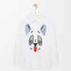 Chemise en coton blanc