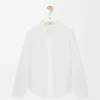 Chemise en coton blanc
