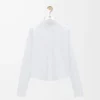 Chemise en coton blanc