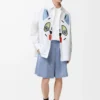 Chemise en coton blanc
