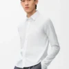 Chemise en coton blanc