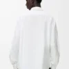 Chemise en coton blanc